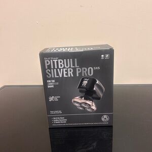 Skull Shaver Pitbull Silver Pro SX5
